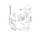 Whirlpool RBD277PVQ02 upper oven parts diagram