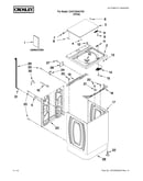 Top and cabinet parts