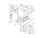 Crosley CED137HXW0 cabinet parts diagram