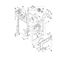 Crosley CED126SXQ0 cabinet parts diagram