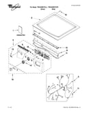 Top and console parts