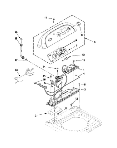 Control panel parts
