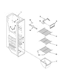Freezer liner parts