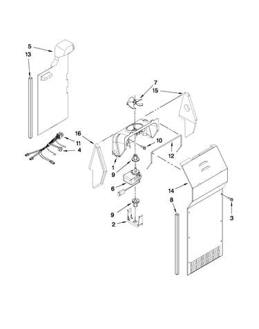 Air flow parts