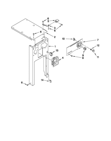 Panel and control parts