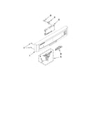 Control panel and latch parts