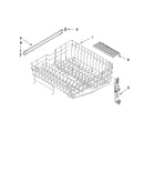 Upper rack and track parts
