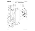 Maytag MFI2665XEW1 cabinet parts diagram