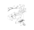 Maytag MFI2665XEM1 icemaker parts diagram