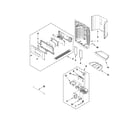 Maytag MFI2665XEB1 dispenser front parts diagram