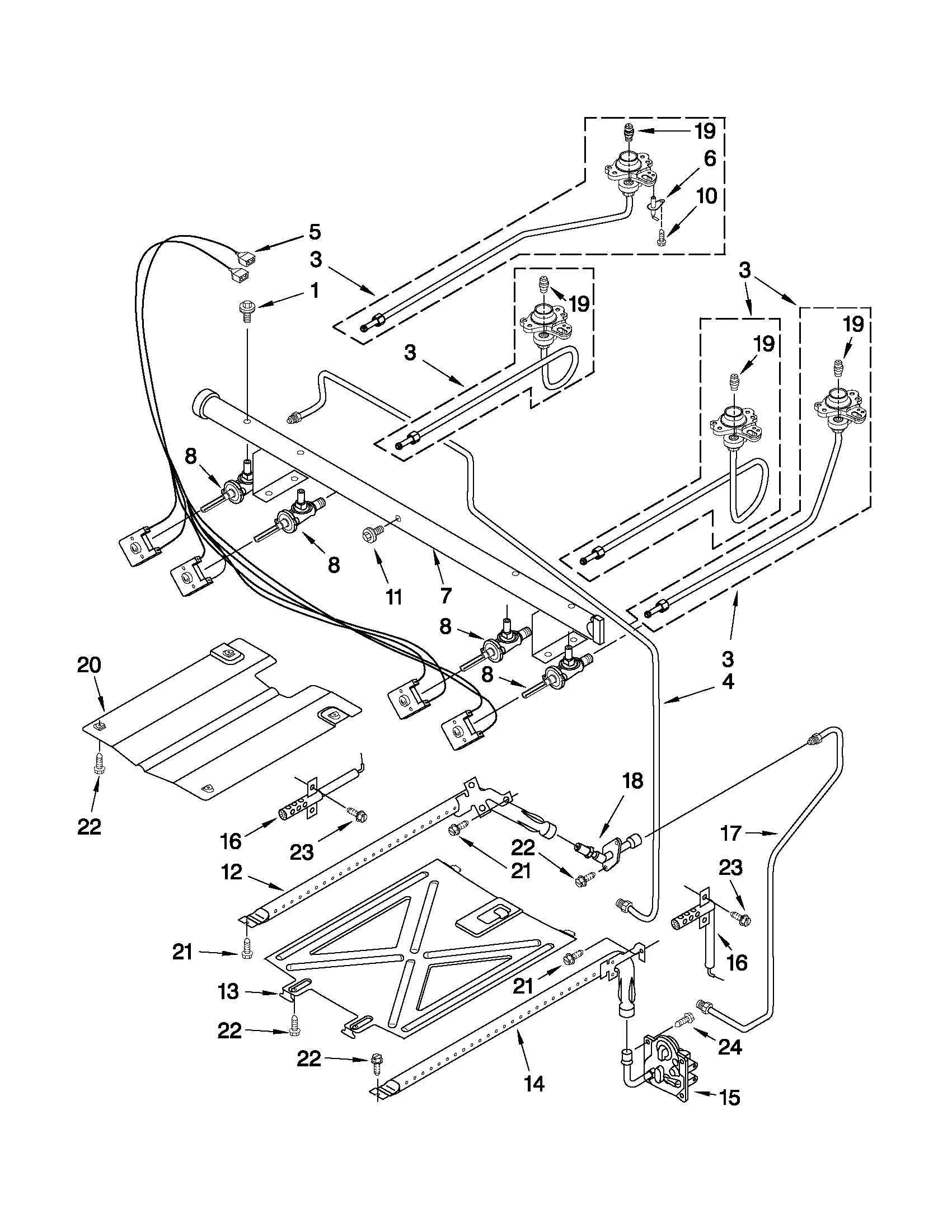 MANIFOLD PARTS