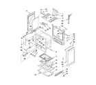 Whirlpool WFG361LVD0 chassis parts diagram