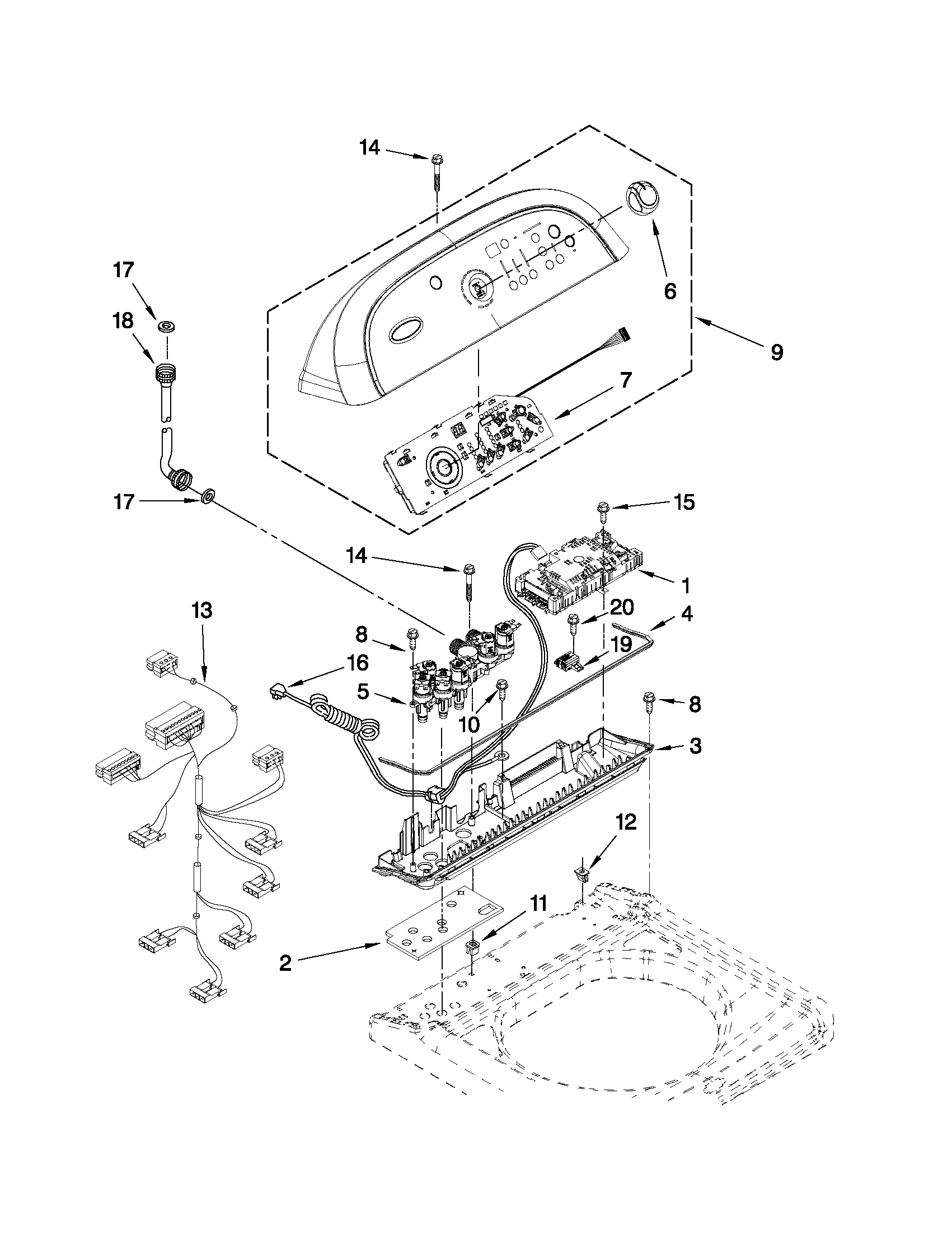 CONTROL PANEL PARTS