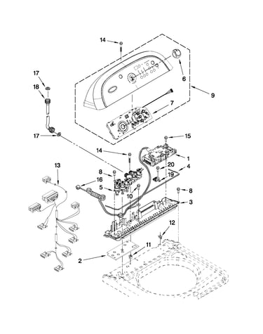 Control panel parts