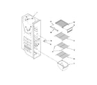 Ikea ID5HHEXWS01 freezer liner parts diagram