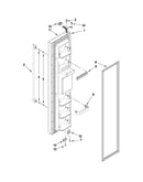 Freezer door parts