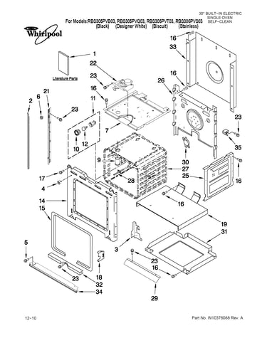 Oven parts