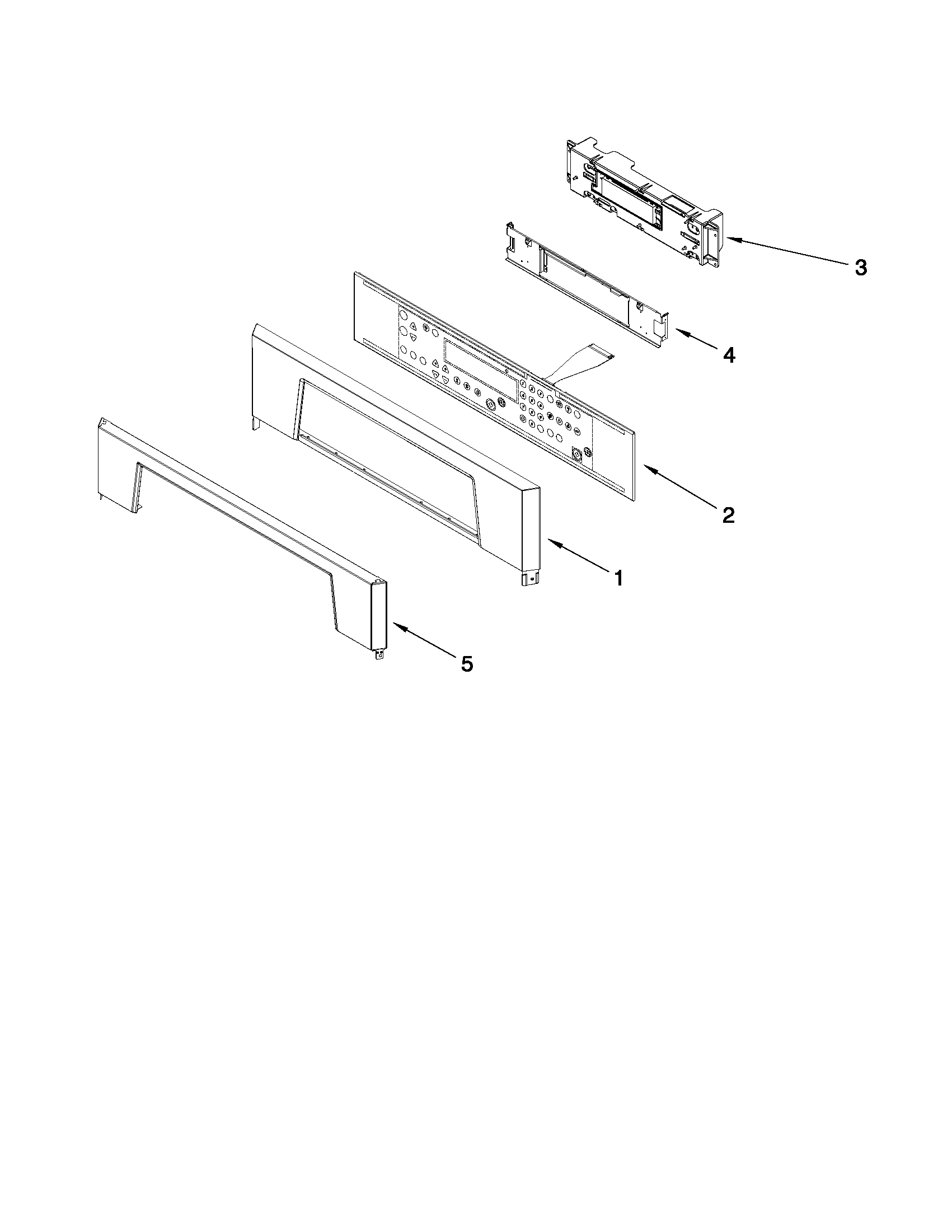 Control panel parts