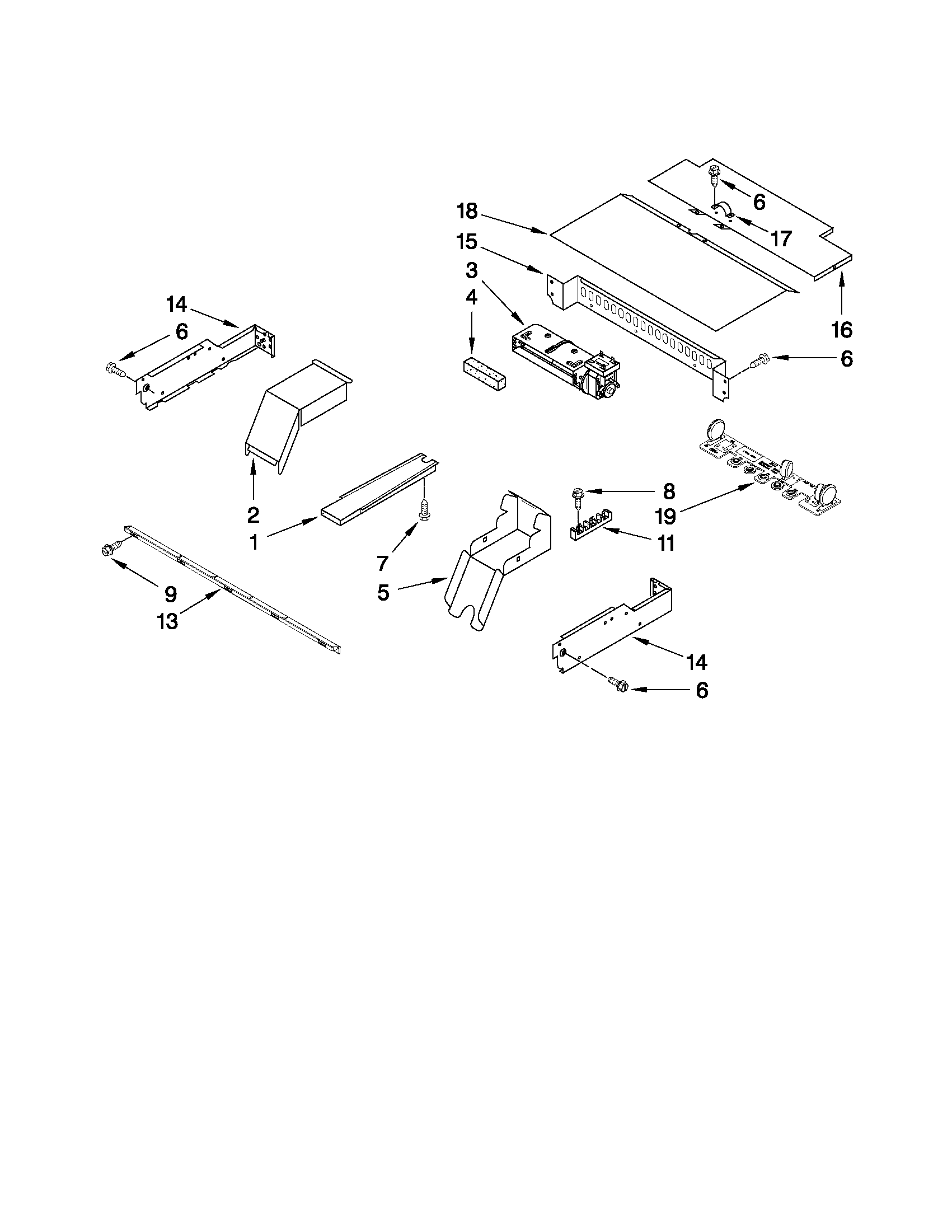 Top venting parts