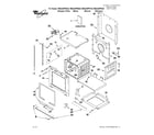 Whirlpool RBS245PRB05 oven parts diagram