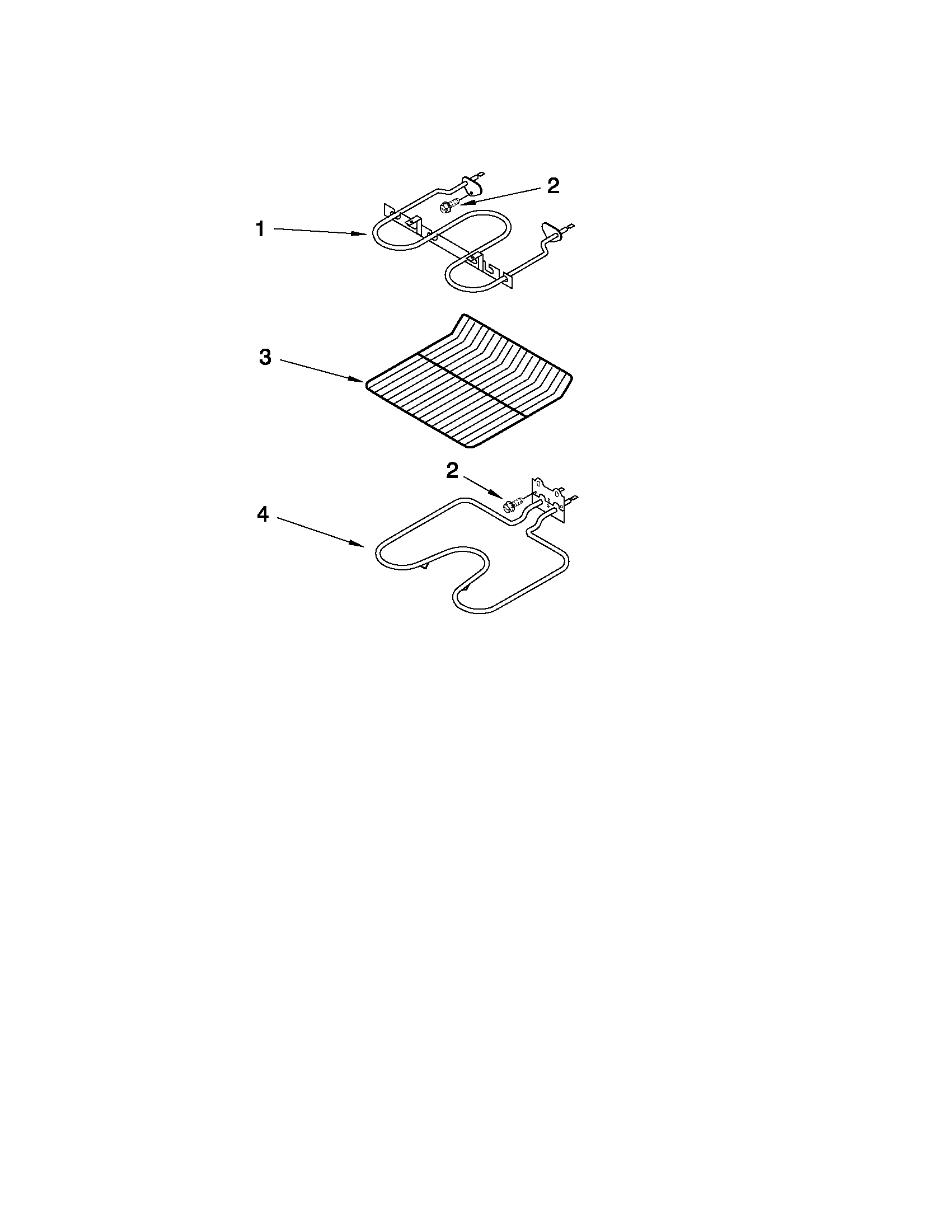 Internal oven parts