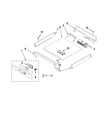 Control panel parts