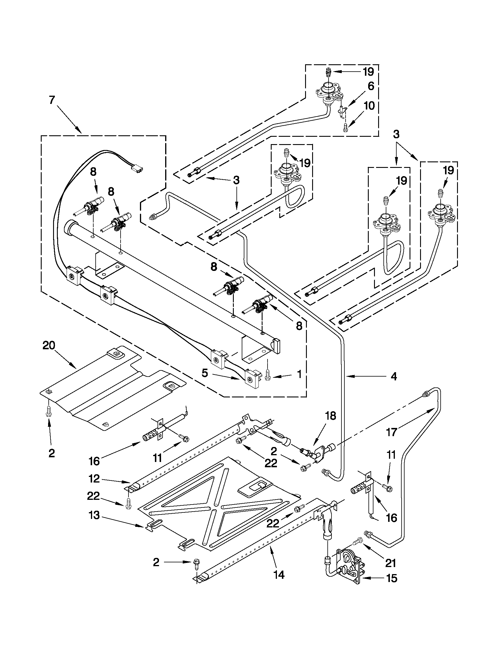 MANIFOLD PARTS