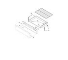 Maytag MGR7775WB1 drawer & broiler parts diagram