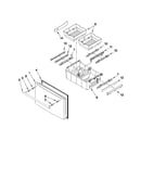 Freezer door parts