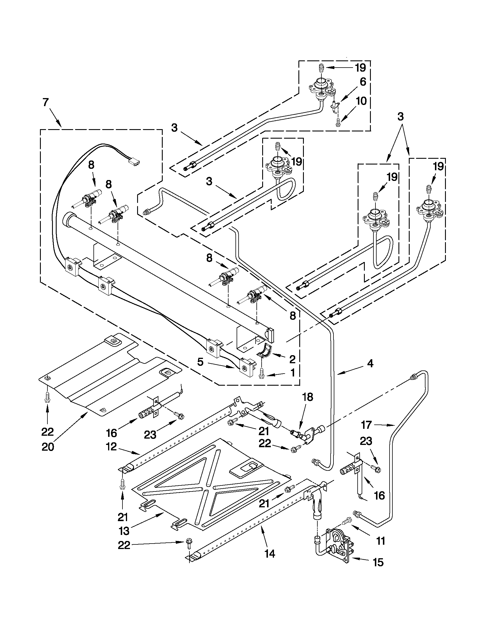 MANIFOLD PARTS