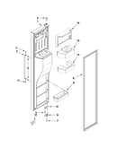 Freezer door parts