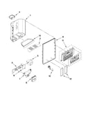 Dispenser front parts