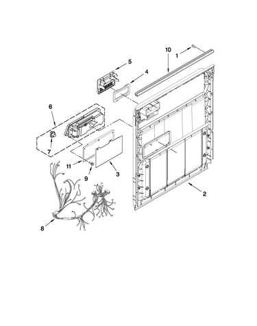 Inner door parts