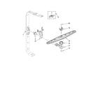 Amana ADB1600AWS2 upper wash and rinse parts diagram