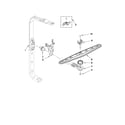 Amana ADB1600AWQ2 upper wash and rinse parts diagram