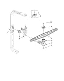 Upper wash and rinse parts