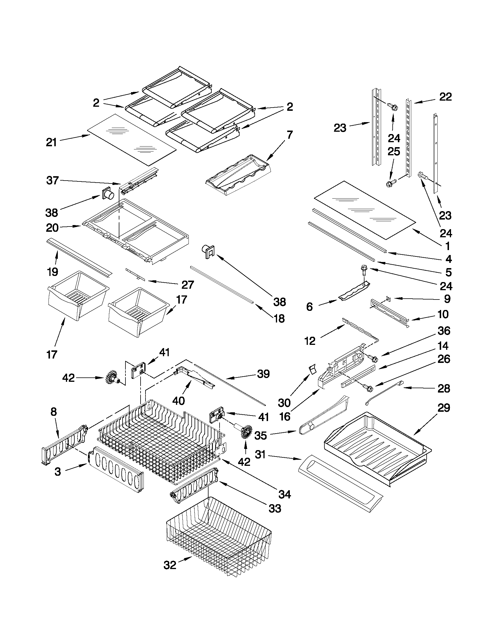 SHELF PARTS