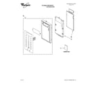 Whirlpool MH3184XPY4 control panel parts diagram