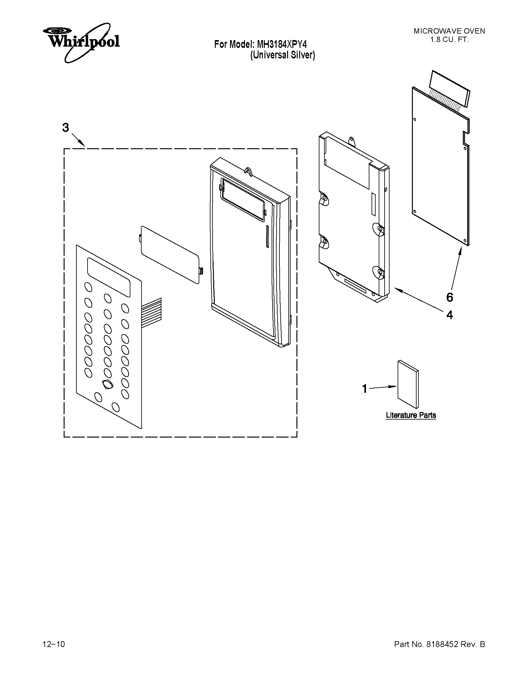Control panel parts