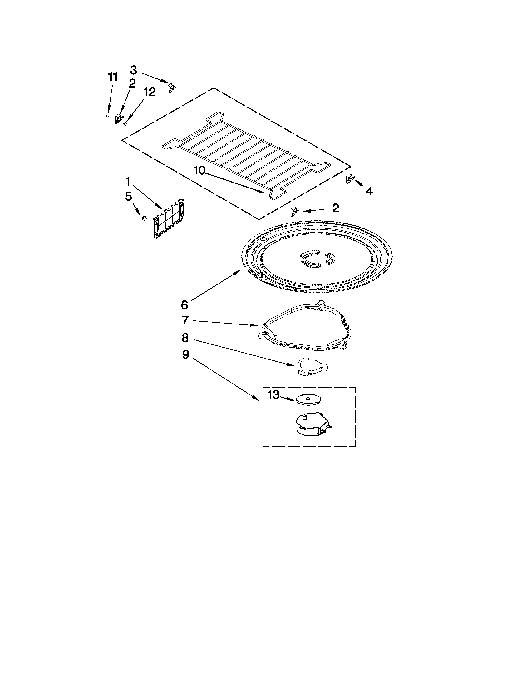 Turntable parts