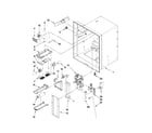 Maytag MFI2569VEM1 refrigerator liner parts diagram