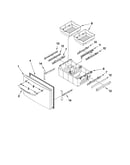 Freezer door parts