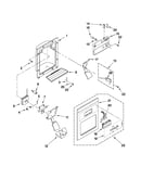 Dispenser front parts