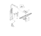 Maytag MDB6709AWW2 upper wash and rinse parts diagram