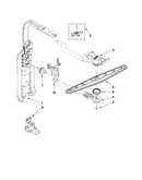 Upper wash and rinse parts