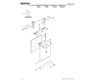 Maytag MDB6769AWS2 door and panel parts diagram