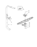 Upper wash and rinse parts