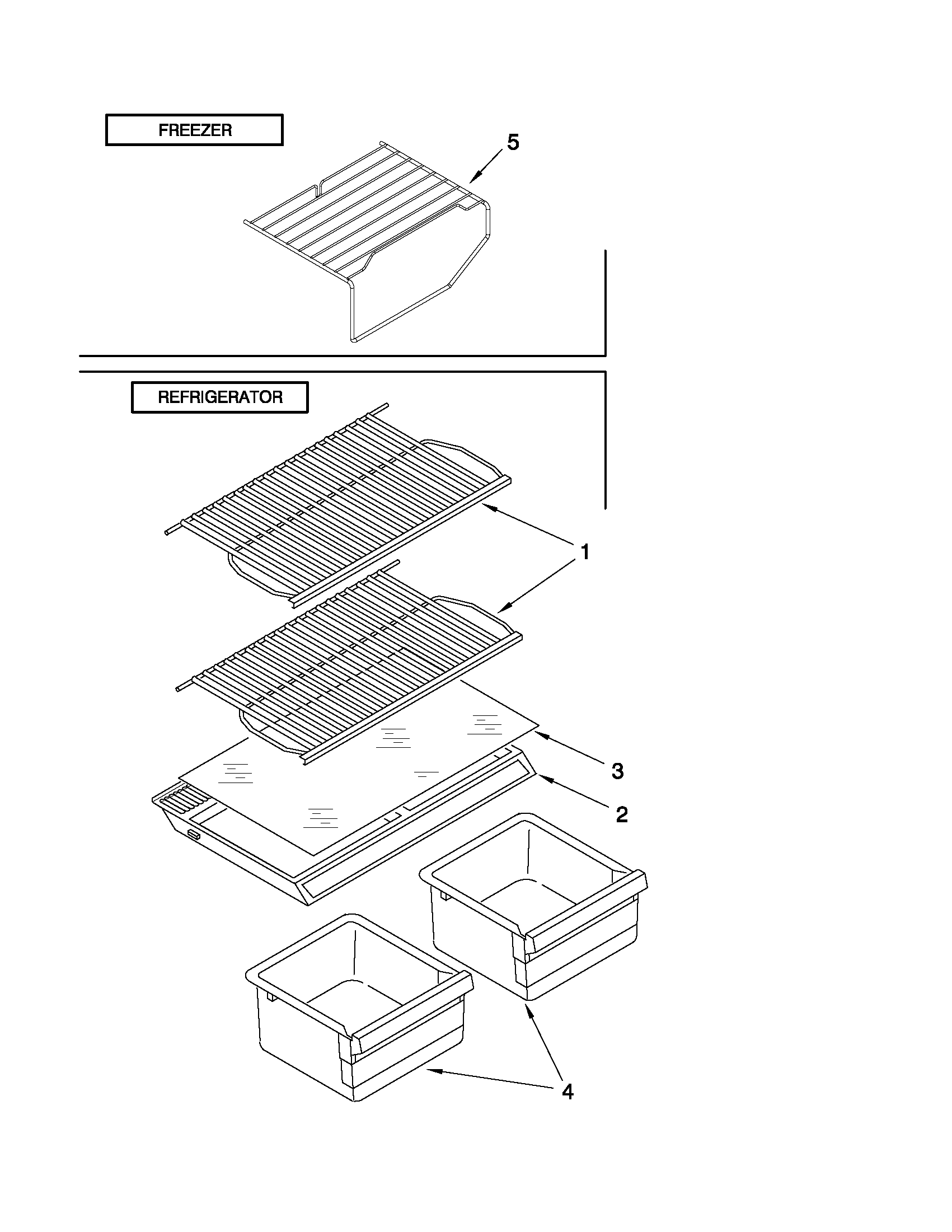 SHELF PARTS