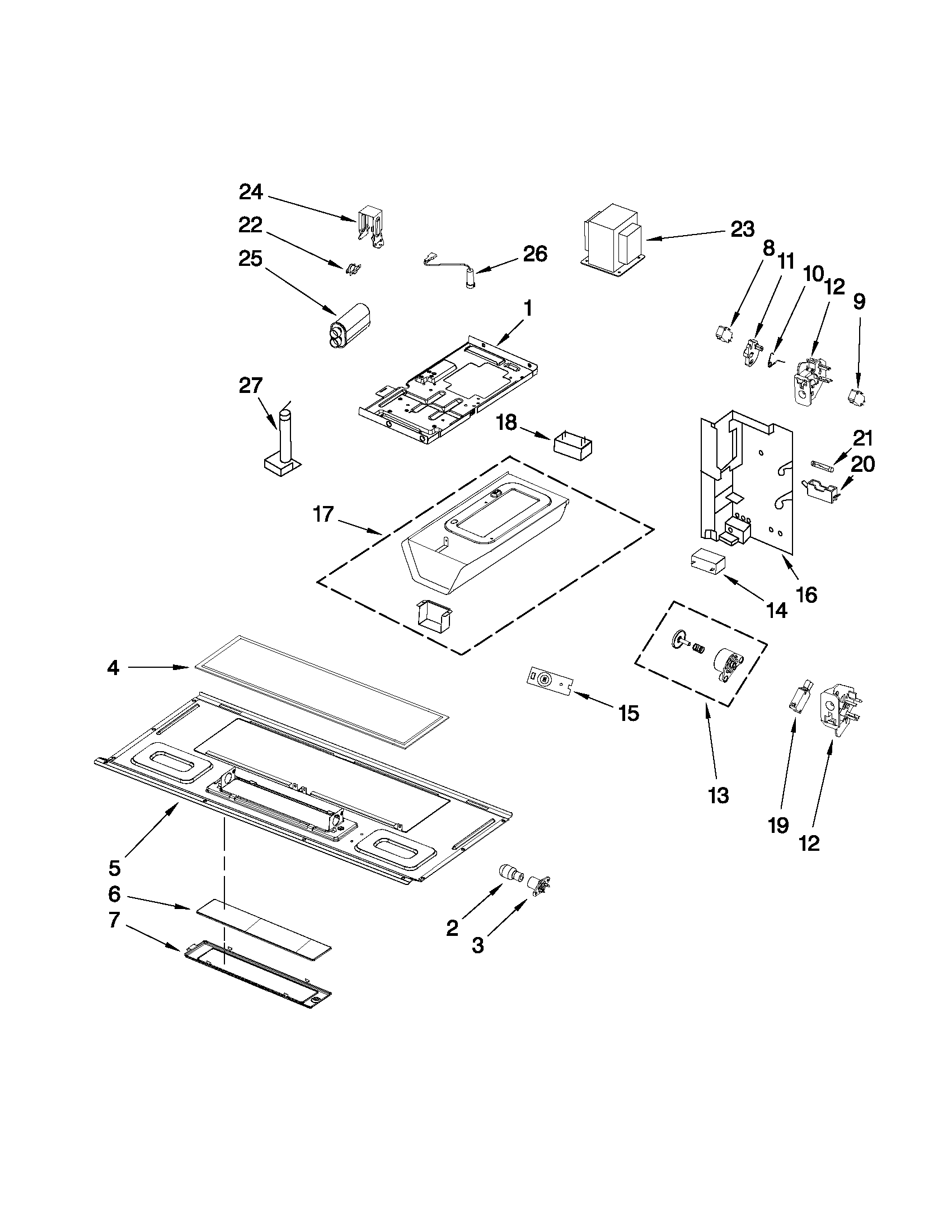 INTERIOR AND VENTILATION PARTS