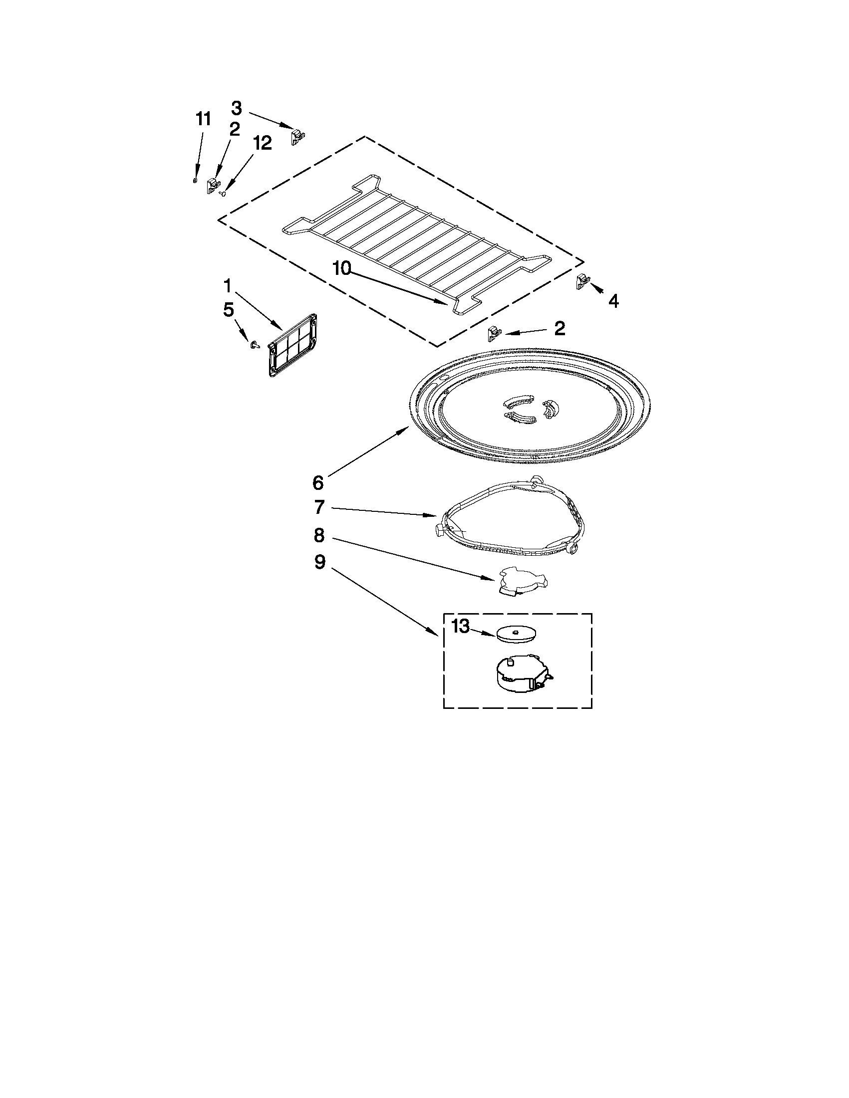 Turntable parts